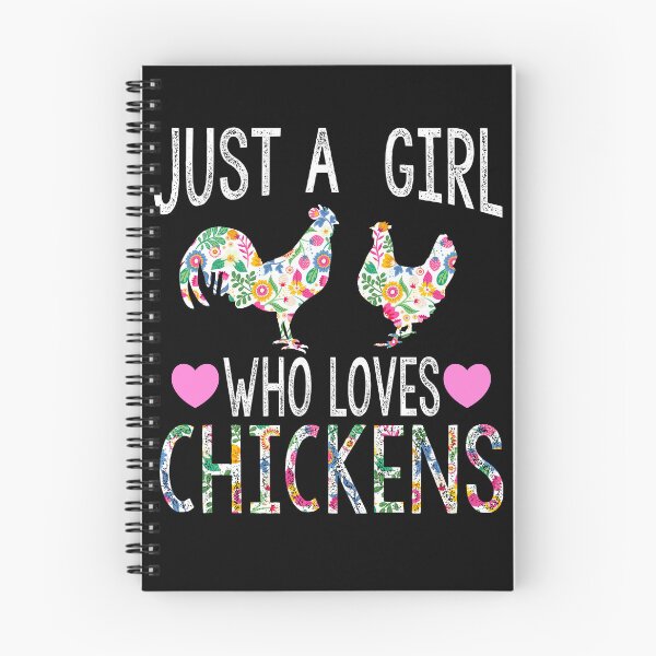 Item preview, Just A Girl Who Loves Chickens Heart Funny Animal Lover designed and sold by tedholz.