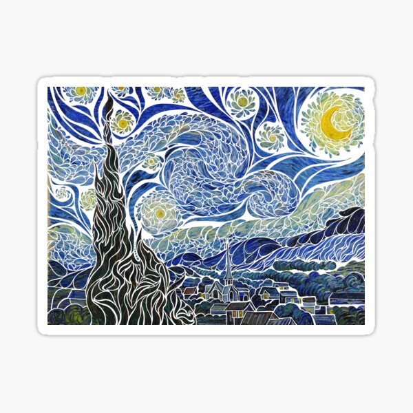 Artikelvorschau, Sternennacht-Mosaik entworfen und verkauft von rexsang.
