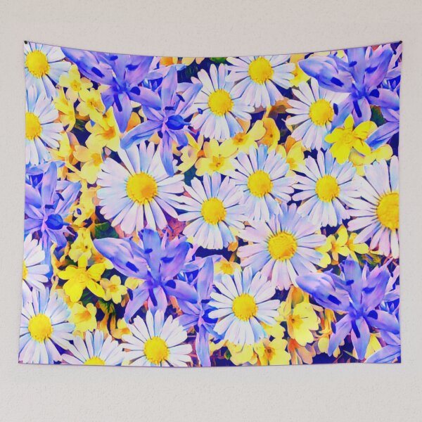 Item preview, Flowers cubism designed and sold by LittleCountess.