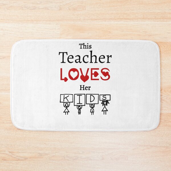 Item preview, This Teacher Loves Her Preschoolers designed and sold by Elyora.