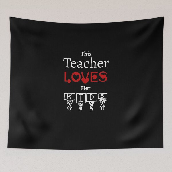 Item preview, This Teacher Loves Her Preschoolers designed and sold by Elyora.
