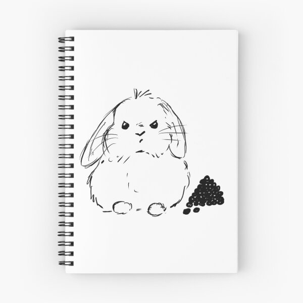 Item preview, Art theft is poop bunny designed and sold by Willow Grove Designs.