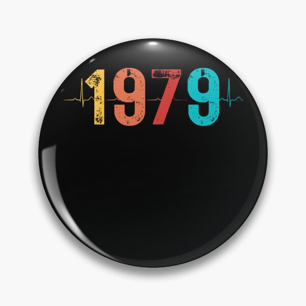 Item preview, 43 Year Old Birthday Gift Heartbeat 1979 designed and sold by UniqueBPresent.