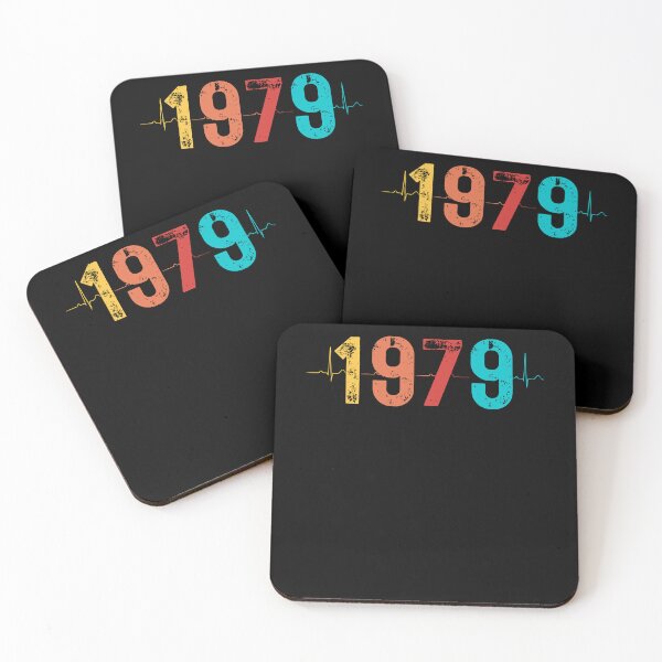 Item preview, 43 Year Old Birthday Gift Heartbeat 1979 designed and sold by UniqueBPresent.