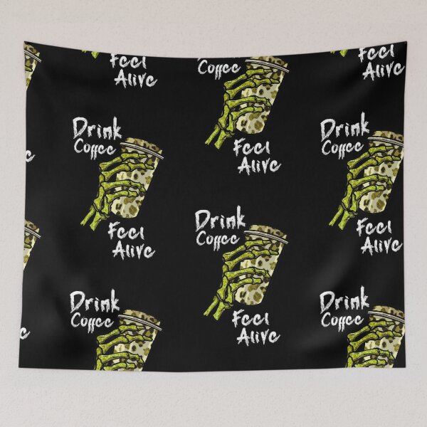 Item preview, Im Dead Without Coffee, Drink Coffee Feel Alive designed and sold by SportyDogShop.