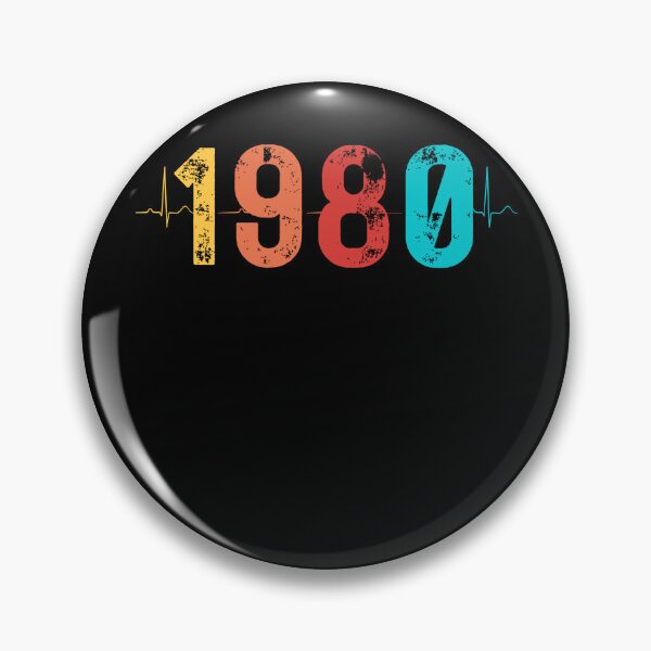 Item preview, 42 Year Old Birthday Gift Heartbeat 1980 designed and sold by UniqueBPresent.