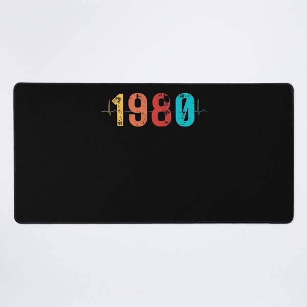 Item preview, 42 Year Old Birthday Gift Heartbeat 1980 designed and sold by UniqueBPresent.