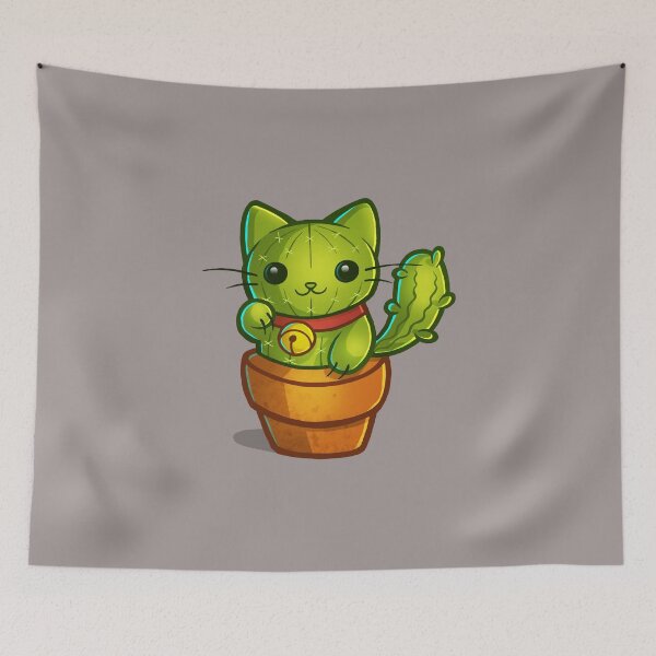 Item preview, Cat-tus can be cute designed and sold by RemcoBakker.