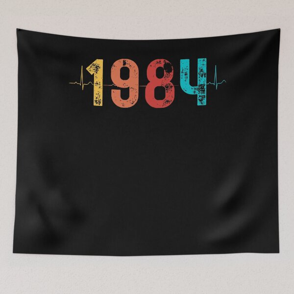 Item preview, 38 Year Old Birthday Gift Heartbeat 1984 designed and sold by UniqueBPresent.