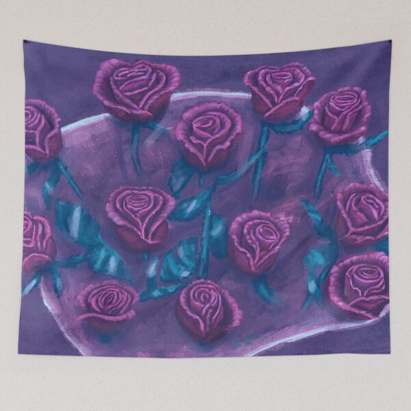 Item preview,  One Dozen Roses Purple Haze designed and sold by sunnthreads.