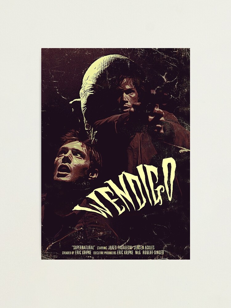 Thumbnail 1 of 3, Photographic Print, Supernatural - Wendigo Poster designed and sold by BobbysIdjit.
