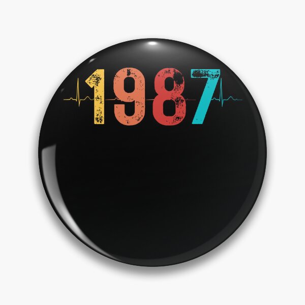 Item preview, 35 Year Old Birthday Gift Heartbeat 1987 designed and sold by UniqueBPresent.