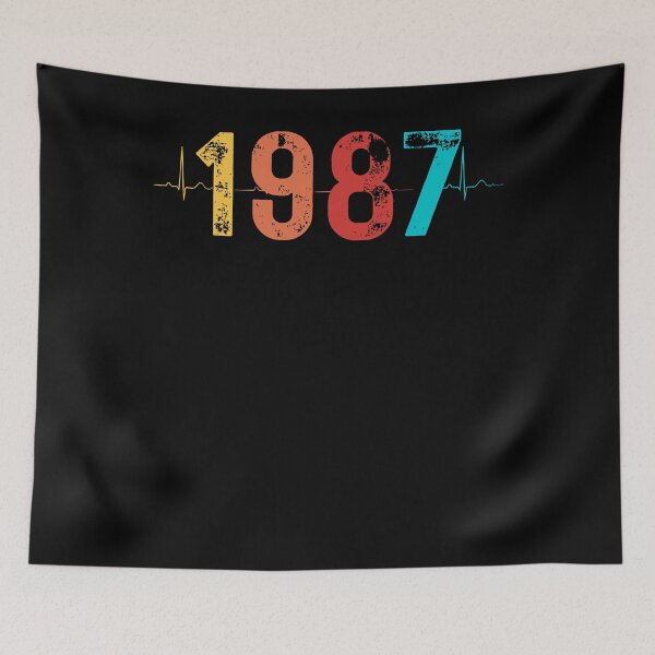 Item preview, 35 Year Old Birthday Gift Heartbeat 1987 designed and sold by UniqueBPresent.