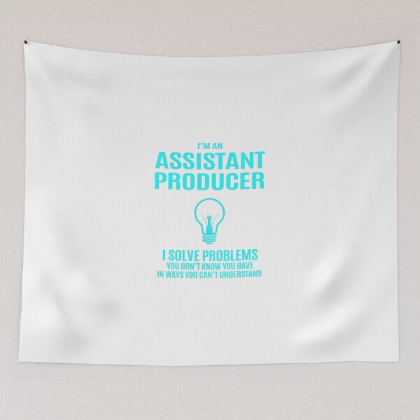 Item preview, Assistant Producer - I Solve Problems Job Gift designed and sold by melissaval2.