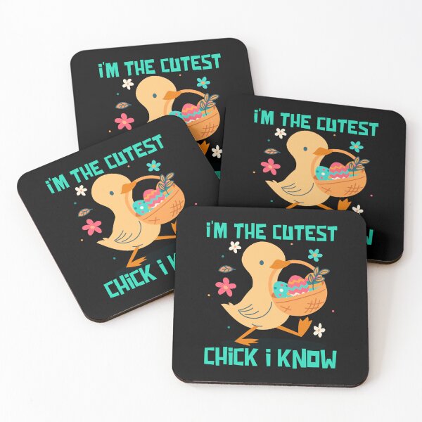 Item preview, I'm the cutest chick I know-Easter.  designed and sold by DesignedBySnip.