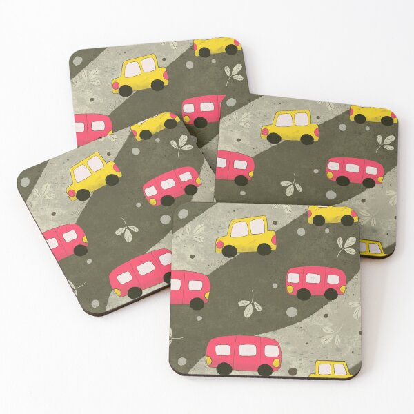 Item preview, Cute Red Yellow Car  designed and sold by novihasan.