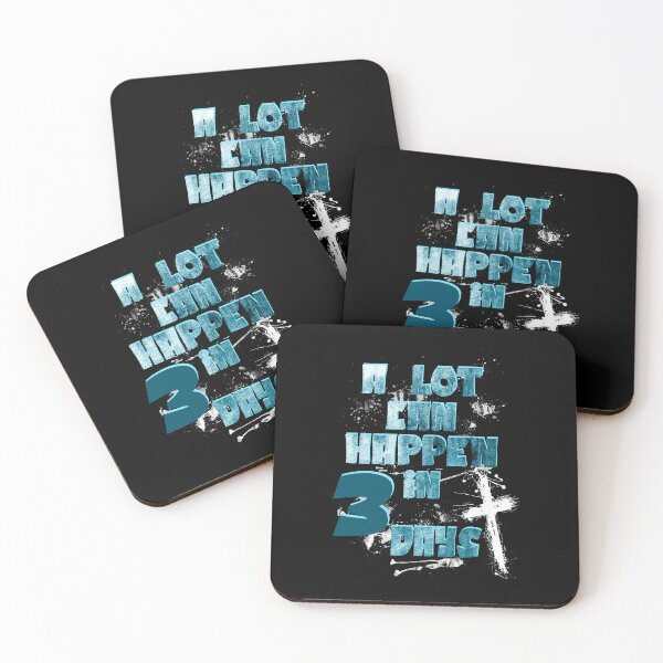Item preview, A Lot Can Happen in 3 Days, Christian Quote designed and sold by orangeblue21.