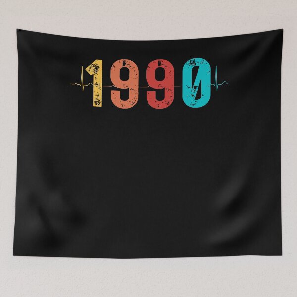 Item preview, 32 Year Old Birthday Gift Heartbeat 1990 designed and sold by UniqueBPresent.