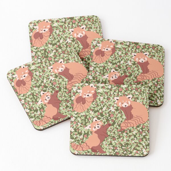 Item preview, Red Panda Pattern designed and sold by racharanha.