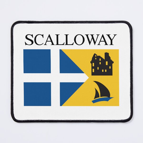 Item preview, Scalloway Flag designed and sold by Shel-Tees.