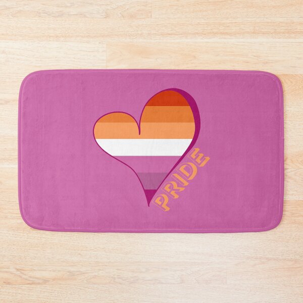 Item preview, Lesbian Pride Flag - Equality Rights Hearts designed and sold by BeebsAndNugget.