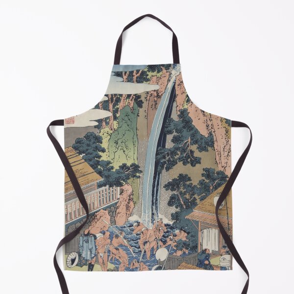 Item preview, Roben Waterfall at Oyama in Sagami Province - Katsushika Hokusai Art Reproduction designed and sold by molamode.