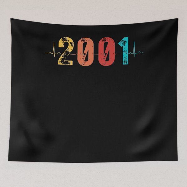 Item preview, 21 Year Old Birthday Gift Heartbeat 2001 designed and sold by UniqueBPresent.