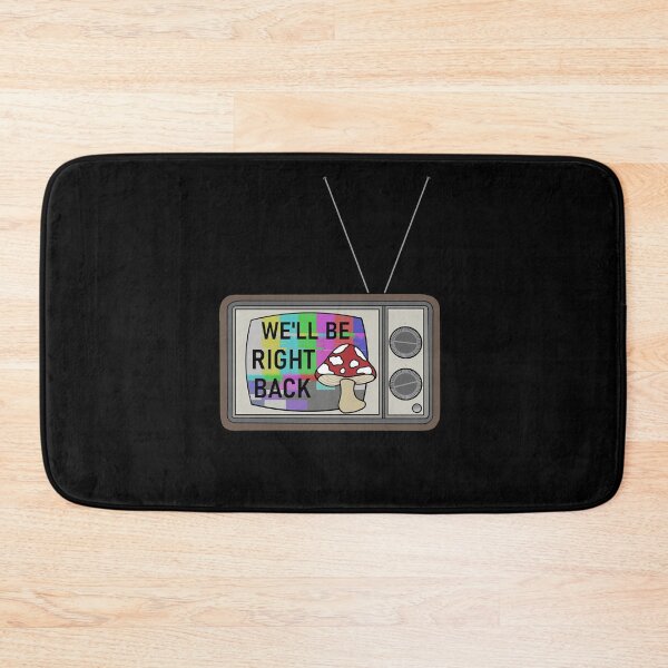 Item preview, we&x27;ll be right back mushroom TV  designed and sold by BACHAcdx.