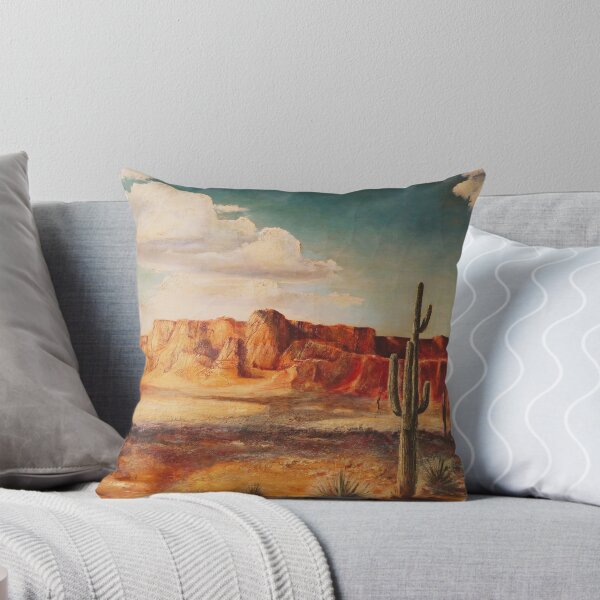 Heading West Throw Pillow