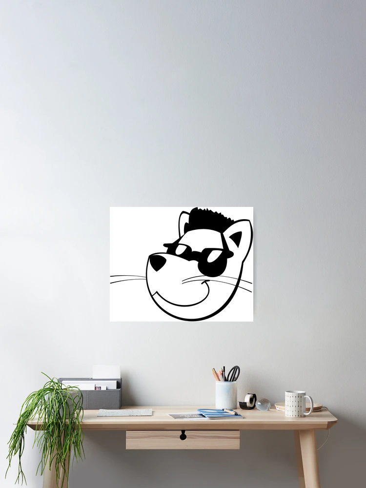 Thumbnail 2 of 3, Poster, Mode Cat designed and sold by RekaFodor.
