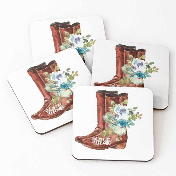 Item preview, Boots Bling It's a Floral Thing designed and sold by wildwhimsical.