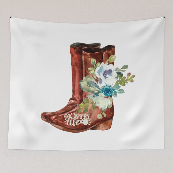 Item preview, Boots Bling It's a Floral Thing designed and sold by wildwhimsical.