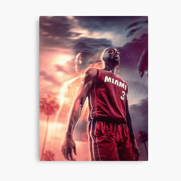 Dwayne Wade, Miami Heat Digital Art by Afrio Adistira - Fine Art