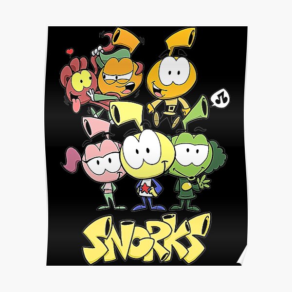 "Snorks" Poster for Sale by lettypjose Redbubble