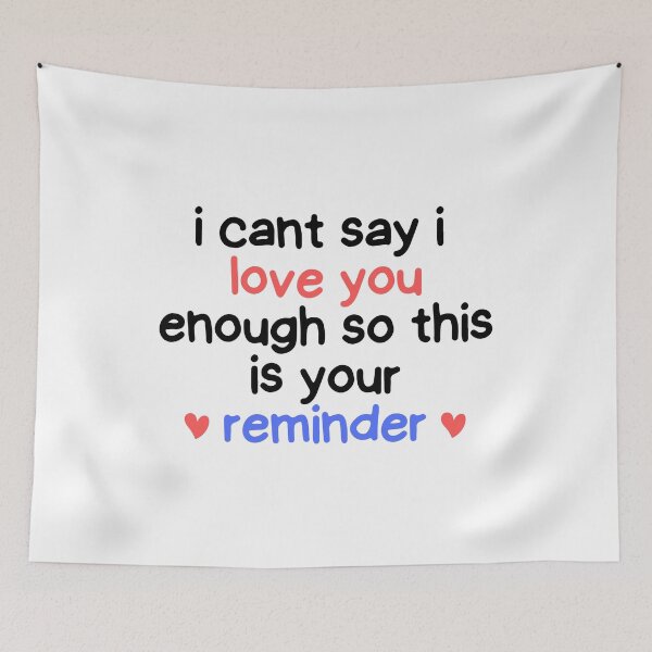 Item preview, i cant say i love you enough so this is your reminder funny relationship goals designed and sold by Magicalair.
