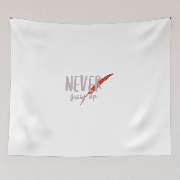 Item preview, Never grow up! designed and sold by CharlyB.