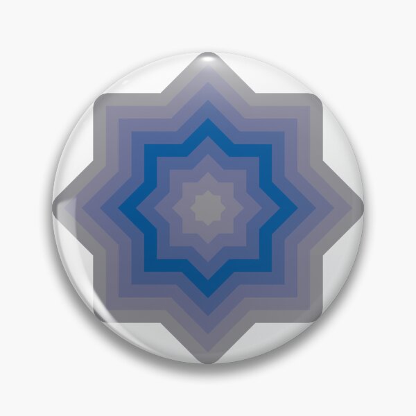 Item preview, Ultimate Grey Skydiver Abstract Star Pattern designed and sold by PatternSalad.