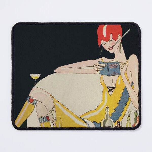 Item preview, Flapper - Vintage Illustration designed and sold by RickE.