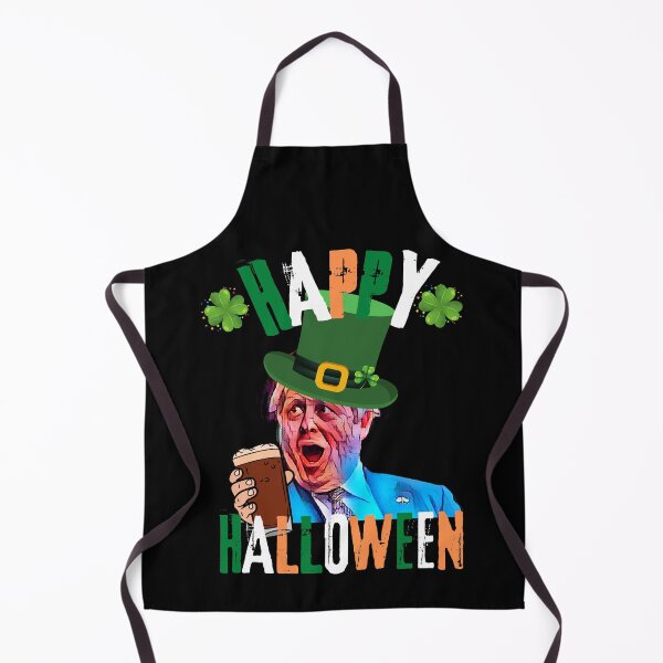 Artikelvorschau, Boris Johnson Fröhliches Halloween zum St. Patricks Day entworfen und verkauft von Cheffsspecials.