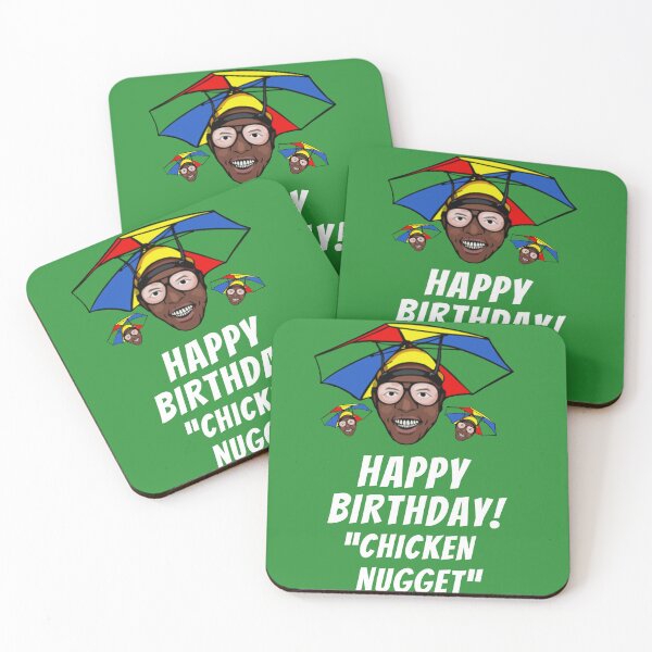 Item preview, HAPPY BIRTHDAY Hello chicken nugget  - Very good very nice meme guy! designed and sold by POPCulturejb.