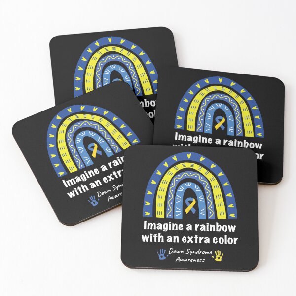 Item preview, Down Syndrome Awareness Imagine A Rainbow With An Extra Color designed and sold by Remixy ⭐⭐⭐⭐⭐.