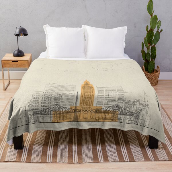 Item preview, Abstract City Posters: Baton Rouge, Louisiana designed and sold by A Deniz Akerman.