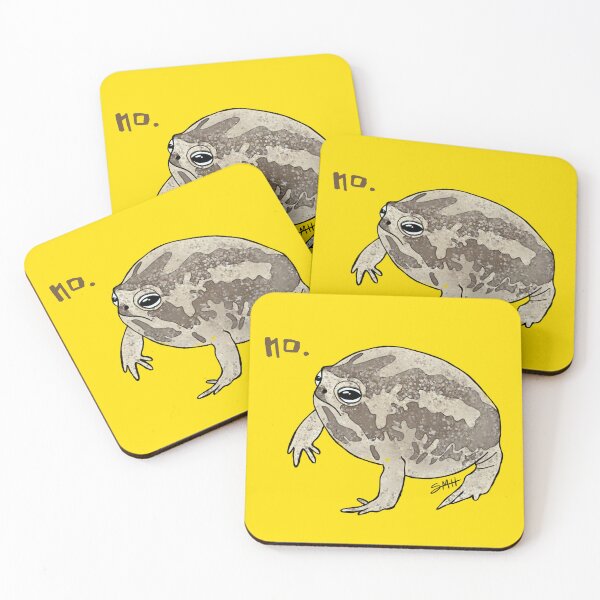 Item preview, froggie says NO designed and sold by Sara Head.