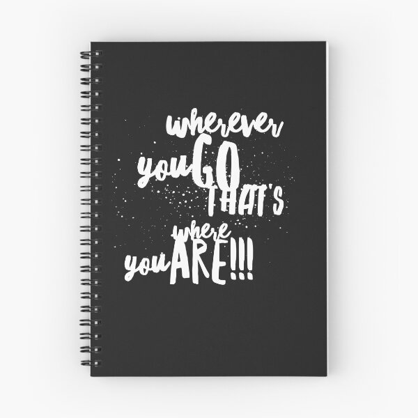 Item preview, WHEREVER you go...thats where YOU ARE!!! designed and sold by JustSayinShop.