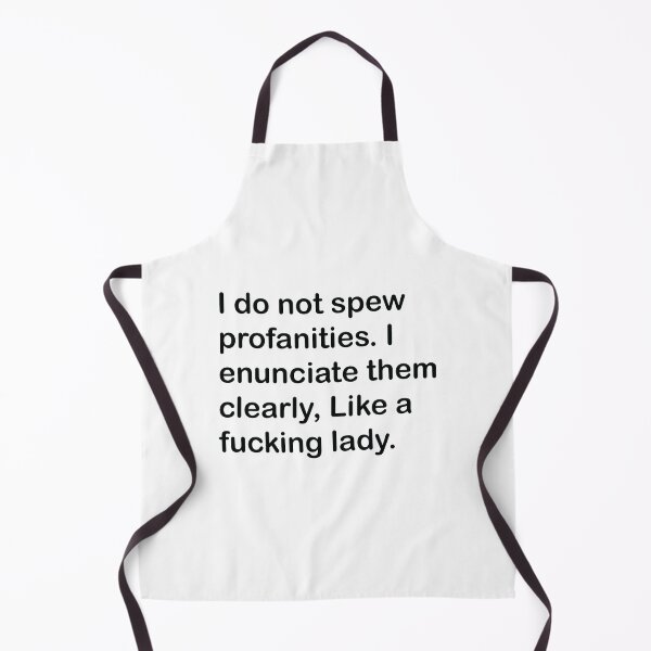 Item preview, I do not spew profanities - funny saying sarcastic designed and sold by Fam19.