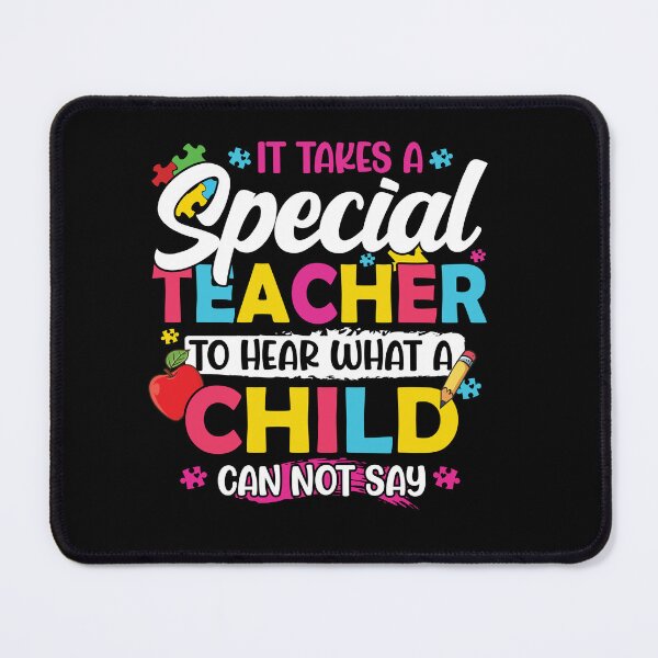 Item preview, It takes a special Teacher to hear what a Child Cannot say Autism awareness designed and sold by FlossyDesigns.
