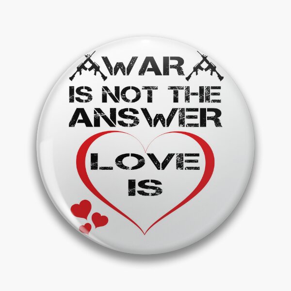 Item preview,  War Is Not The Answer | Peace Not War designed and sold by Social-Equality.