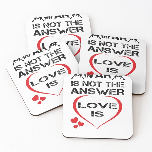 Item preview,  War Is Not The Answer | Peace Not War designed and sold by Social-Equality.