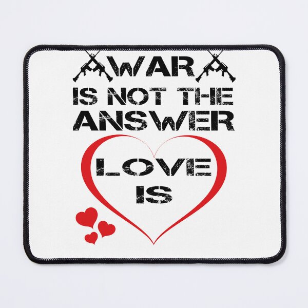 Item preview,  War Is Not The Answer | Peace Not War designed and sold by Social-Equality.