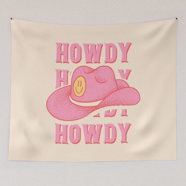 Item preview, HOWDY HOWDY HOWDY YALL | White Background designed and sold by PEARROT.